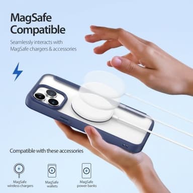 DUX DUCIS iPhone 15 Pro Max Etui Skin X Pro Series MagSafe Blå