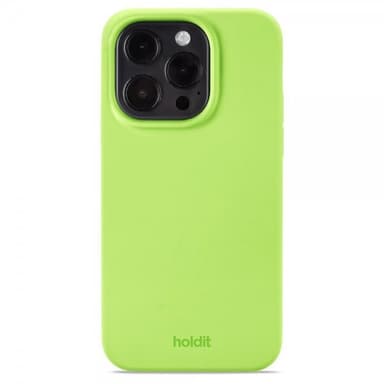 holdit iPhone 14 Pro Cover Silikone Acid Green