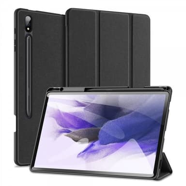 DUX DUCIS Samsung Galaxy Tab S9 Plus SM-X810 SM-X816 Etui Domo Series Sort