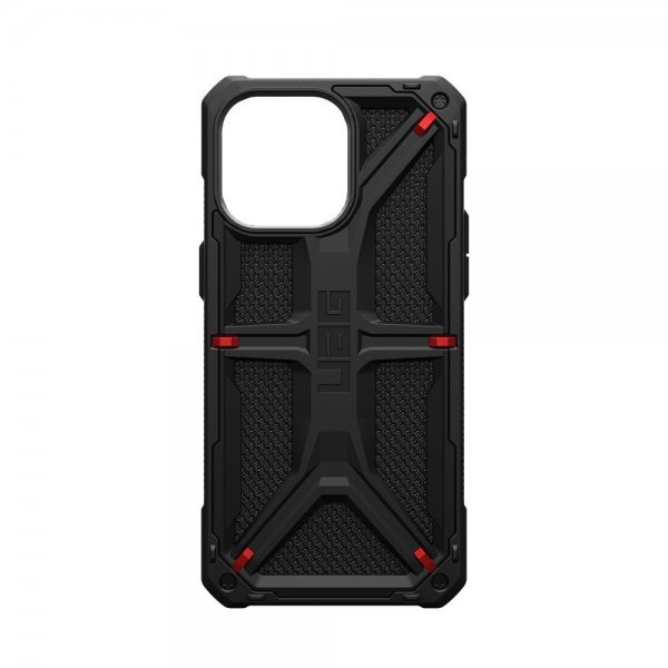 Urban Armor Gear (UAG) iPhone 15 Pro Max Cover Monarch Kevlar Black