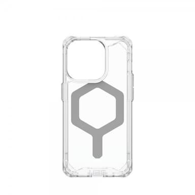 Urban Armor Gear (UAG) iPhone 15 Pro Cover Plyo MagSafe Ice Sølv