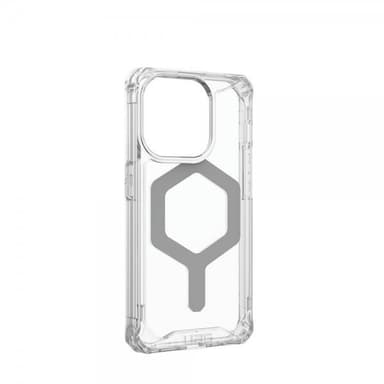 Urban Armor Gear (UAG) iPhone 15 Pro Cover Plyo MagSafe Ice Sølv
