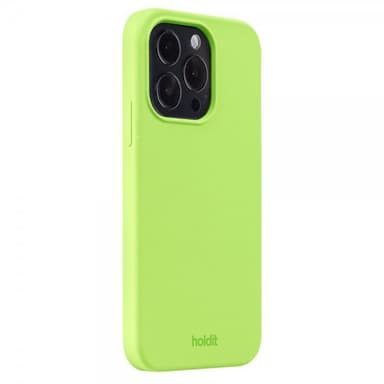 holdit iPhone 14 Pro Cover Silikone Acid Green
