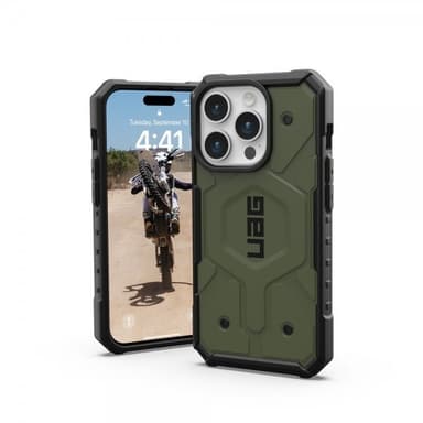 Urban Armor Gear (UAG) iPhone 15 Pro Cover Pathfinder MagSafe Olive Drab