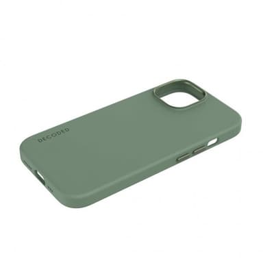 Decoded iPhone 15 Pro Max Cover Silicone Backcover Sage Leaf Green