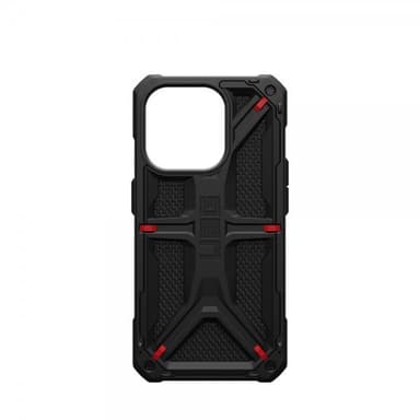 Urban Armor Gear (UAG) iPhone 15 Pro Cover Monarch Kevlar Black