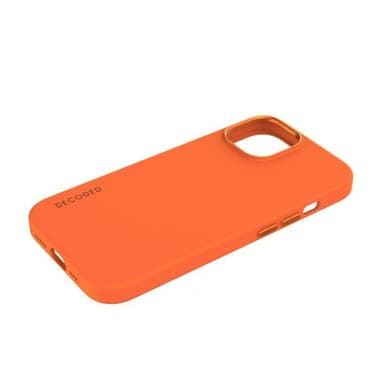 Decoded iPhone 15 Pro Max Cover Silicone Backcover Apricot