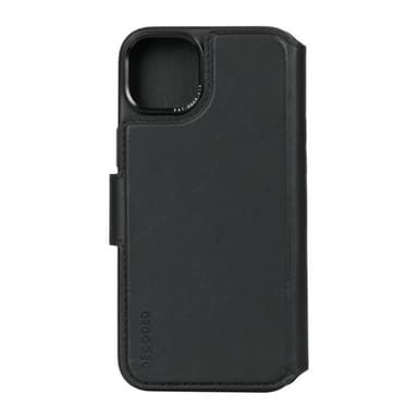 Decoded iPhone 15 Plus Etui Leather Detachable Wallet Sort