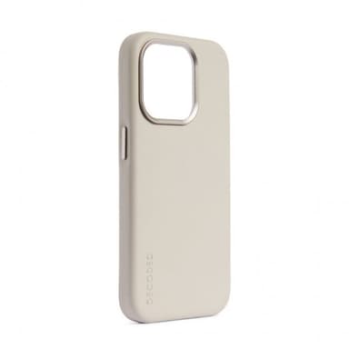 Decoded iPhone 15 Plus Cover Leather Backcover Clay