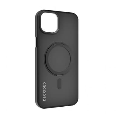 Decoded iPhone 15 Plus Cover Recycled Plastic Transparant Loop Stand Back Cover Sort