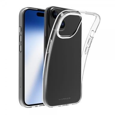Vivanco iPhone 15 Cover Slim TPU Transparent