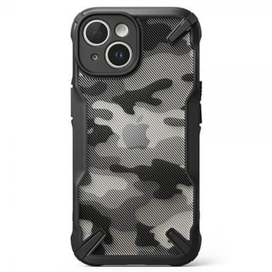 Ringke iPhone 15 Cover Fusion X Design Camo Black