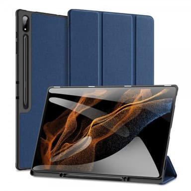 DUX DUCIS Samsung Galaxy Tab S9 Ultra SM-X910 SM-X916 Etui Domo Series Blå