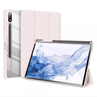 DUX DUCIS Samsung Galaxy Tab S9 Plus SM-X810 SM-X816 Etui TOBY Series Lyserød