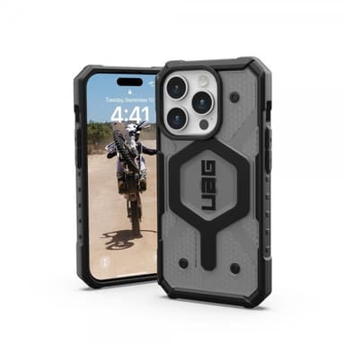 Urban Armor Gear (UAG) iPhone 15 Pro Cover Pathfinder MagSafe Ash
