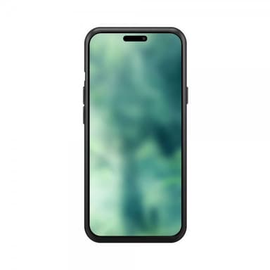 XQISIT iPhone 15 Pro Cover Silicone Case MagSafe Sort