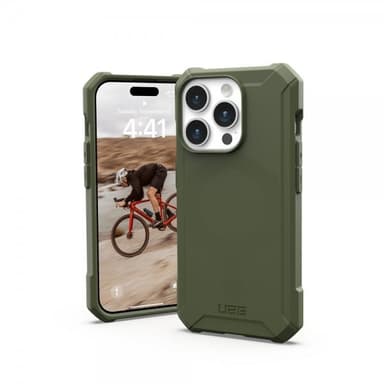 Urban Armor Gear (UAG) iPhone 15 Pro Cover Essential Armor MagSafe Olive Drab