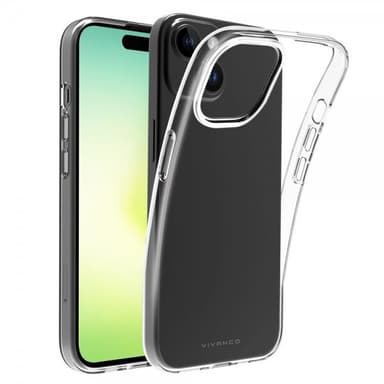 Vivanco iPhone 15 Pro Cover Slim TPU Transparent