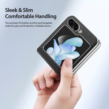 DUX DUCIS Samsung Galaxy Z Flip 5 Cover Bril Series Sort