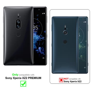 Cover Sony Xperia XZ2 PREMIUM Etui Case (Sort)