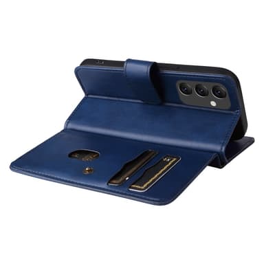 SKALO Samsung A14 10-RUM Flip Cover - Blå