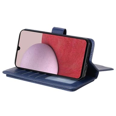 SKALO Samsung A14 10-RUM Flip Cover - Blå