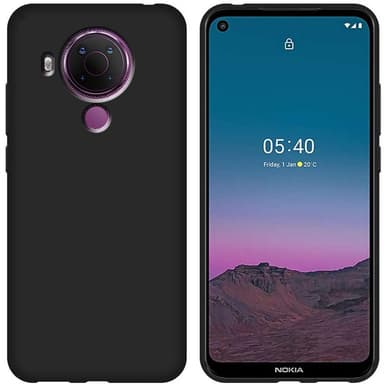 Silikone cover Nokia 5.4 - Sort