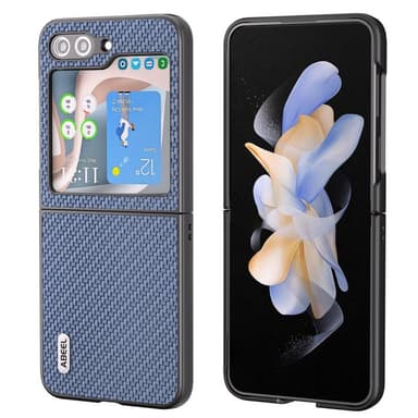Kulfiber cover Samsung Galaxy Z Flip 5 - Blå