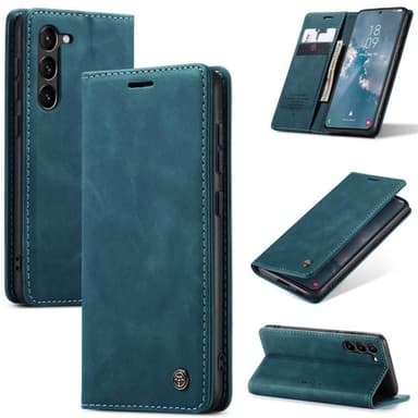 CaseMe Smart Magnet FlipCase Samsung Galaxy S23 FE - Blå