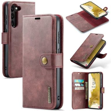 Wallet DG-Ming 2i1 Samsung Galaxy S23 FE - Rød