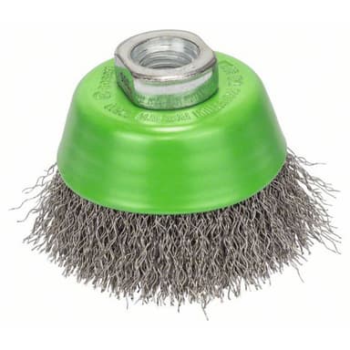 Bosch Accessories Kopstålbørste, rustfri 65 mm, 0,3 mm, 12500 U/ min, 14 2608622061 1 stk