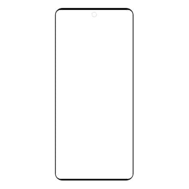 2-PAK SKALO Motorola Moto G85 5G FULL-FIT Hærdet Glas Skærmbeskyttelse - Sort