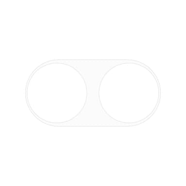 2-PAK SKALO OnePlus Nord 4 5G 3D Kameralinse Beskyttelsesglas - Gennemsigtig