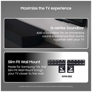 Samsung 75" 4K QLED Smart TV (2024)