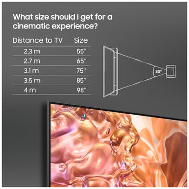 Samsung 75" 4K QLED Smart TV (2024)