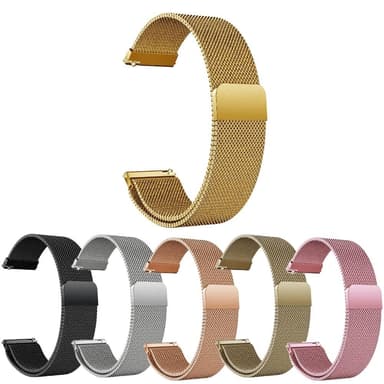 SKALO Milanese Loop til Amazfit Cheetah Square - Guld