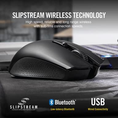 Corsair Harpoon RGB trådløs gamingmus (sort)