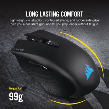 Corsair Harpoon RGB trådløs gamingmus (sort)