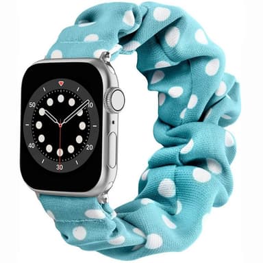 Scrunchie Elastic Armbånd Apple Watch 6 (40mm) - Bluedot