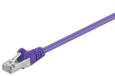 Goobay Netværkskabel CAT 5e, SF/UTP, violet, 2 m