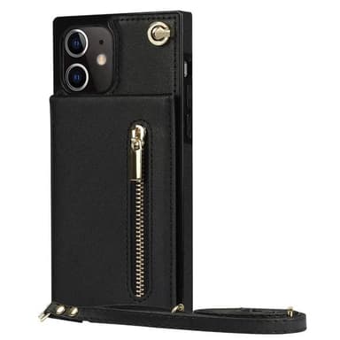 Zipper halskæde etui Apple iPhone 11 - Sort