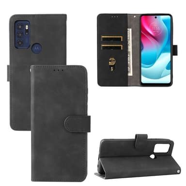 Retro tegnebog Motorola Moto G60s - Sort