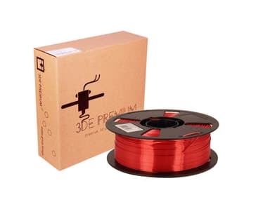 3DE Premium - PLA High Speed - Silky Red - 1.75mm - 1kg / Default Title
