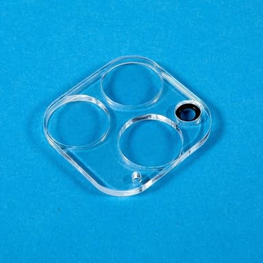 SKALO iPhone 16 Pro Max 3D Kameralinse Beskyttelsesglas - Gennemsigtig