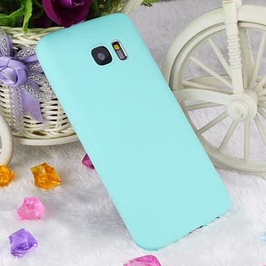 SKALO Samsung S7 Ultratynd TPU-skal - Rød