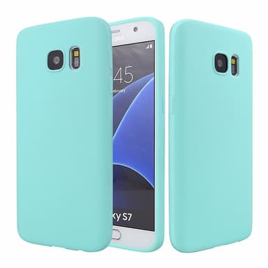 SKALO Samsung S7 Ultratynd TPU-skal - Rød
