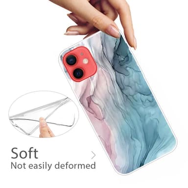 SKALO iPhone 13 Mini Marmor TPU-cover - #9