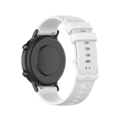 Urrem silikone Hvid 20 mm