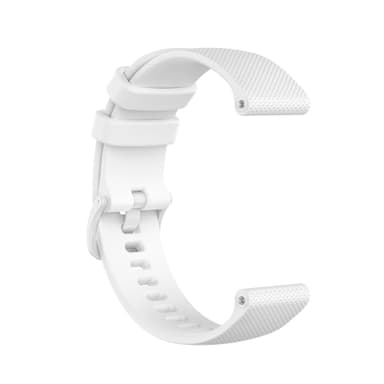 Urrem silikone Hvid 20 mm