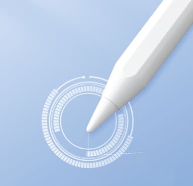 Stylus pen til iPad Hvid